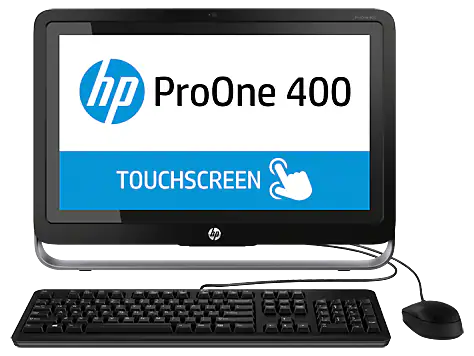 All in One HP 400 G1 Ci5 4th Gen 8gb 500 HD 19.5"